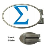 sigma-greec Money Clip (Oval)