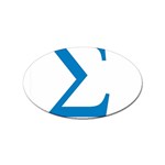 sigma-greec Sticker (Oval)