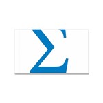sigma-greec Sticker (Rectangular)