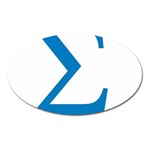 sigma-greec Magnet (Oval)
