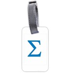 sigma-greec Luggage Tag (two sides)
