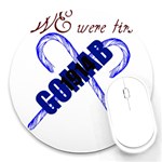 sigma-canes-by-albin-graphi Round Mousepad