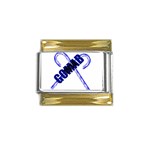 sigma-canes-by-albin-graphi Gold Trim Italian Charm (9mm)
