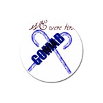 sigma-canes-by-albin-graphi Magnet 3  (Round)