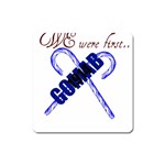 sigma-canes-by-albin-graphi Magnet (Square)