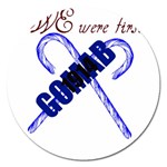 sigma-canes-by-albin-graphi Magnet 5  (Round)