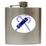 sigma-canes-by-albin-graphi Hip Flask (6 oz)
