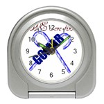 sigma-canes-by-albin-graphi Travel Alarm Clock