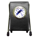 sigma-canes-by-albin-graphi Pen Holder Desk Clock