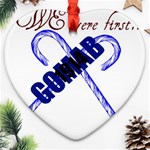 sigma-canes-by-albin-graphi Heart Ornament (Two Sides)