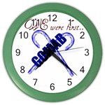 sigma-canes-by-albin-graphi Color Wall Clock