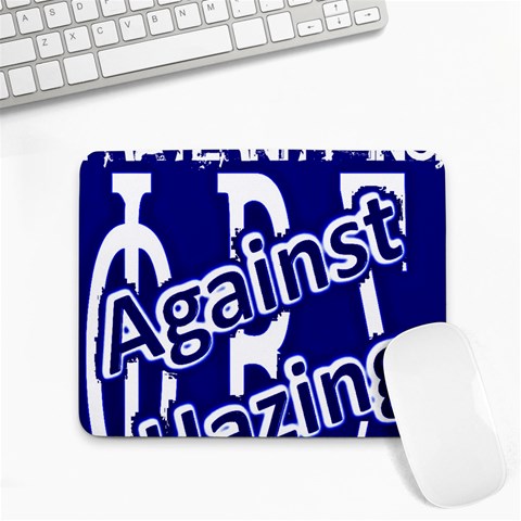 SIGMA2_against_hazing Small Mousepad from ArtsNow.com Front