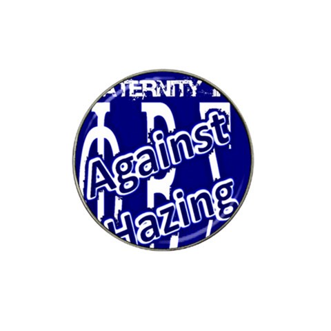 SIGMA2_against_hazing Hat Clip Ball Marker (10 pack) from ArtsNow.com Front