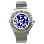 SIGMA2_against_hazing Stainless Steel Watch
