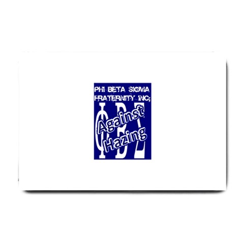SIGMA2_against_hazing Small Doormat from ArtsNow.com 24 x16  Door Mat