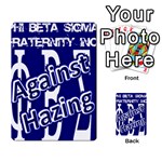 SIGMA2_against_hazing Multi-purpose Cards (Rectangle)