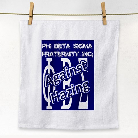 SIGMA2_against_hazing Face Towel from ArtsNow.com Front