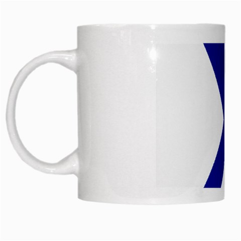 sigma GreekLetters White Mug from ArtsNow.com Left