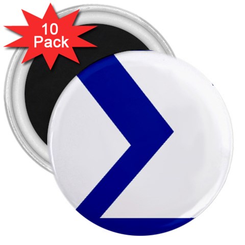 sigma GreekLetters 3  Magnet (10 pack) from ArtsNow.com Front
