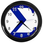 sigma GreekLetters Wall Clock (Black)