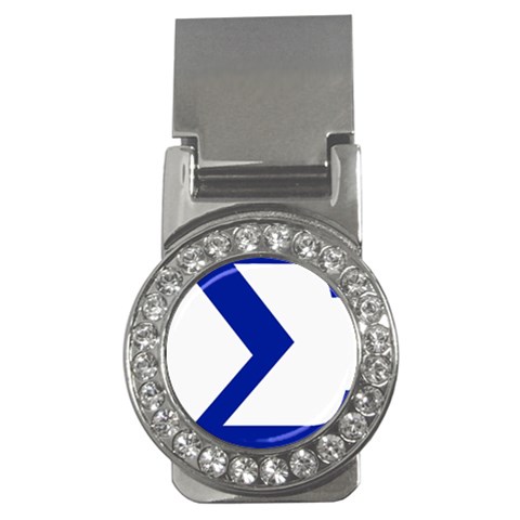 sigma GreekLetters Money Clip (CZ) from ArtsNow.com Front