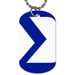 sigma GreekLetters Dog Tag (Two Sides)