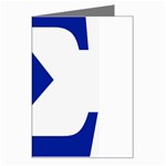 sigma GreekLetters Greeting Card