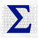 sigma GreekLetters Jigsaw Puzzle (Rectangular)