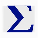 sigma GreekLetters Glasses Cloth (Small, Two Sides)