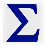 sigma GreekLetters Glasses Cloth (Medium, Two Sides)