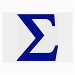 sigma GreekLetters Glasses Cloth (Large, Two Sides)