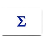 sigma GreekLetters Large Doormat