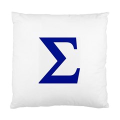sigma GreekLetters Cushion Case (Two Sides) from ArtsNow.com Front