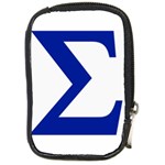 sigma GreekLetters Compact Camera Leather Case