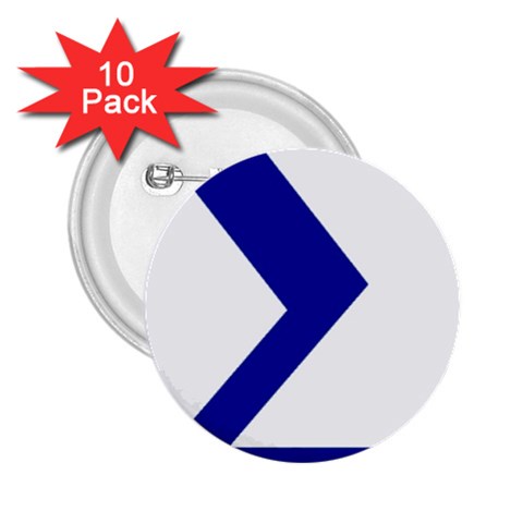 sigma GreekLetter 2.25  Button (10 pack) from ArtsNow.com Front