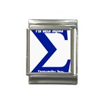 sigma GreekLetter Italian Charm (13mm)
