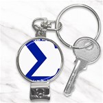 sigma GreekLetter Nail Clippers Key Chain
