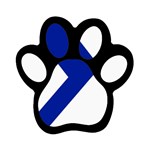 sigma GreekLetter Magnet (Paw Print)