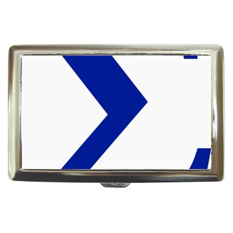 sigma GreekLetter Cigarette Money Case from ArtsNow.com Front