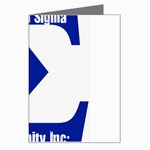 sigma GreekLetter Greeting Card