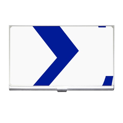sigma GreekLetter Business Card Holder from ArtsNow.com Front