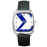 sigma GreekLetter Square Metal Watch