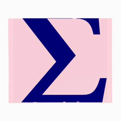 sigma GreekLetter Glasses Cloth (Small) from ArtsNow.com Front