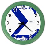 sigma GreekLetter Color Wall Clock