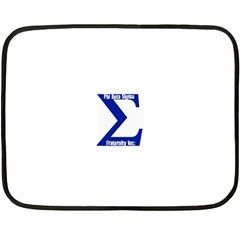 sigma GreekLetter Mini Fleece Blanket(Two Sides) from ArtsNow.com 35 x27  Blanket Front