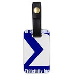sigma GreekLetter Luggage Tag (one side)