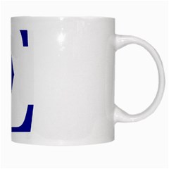 sigma Greek White Mug from ArtsNow.com Right