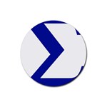 sigma Greek Rubber Coaster (Round)