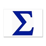 sigma Greek Sticker A4 (10 pack)