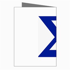 sigma Greek Greeting Cards (Pkg of 8) from ArtsNow.com Right